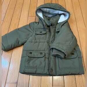 GAP Kids Olive Puffer Jacket